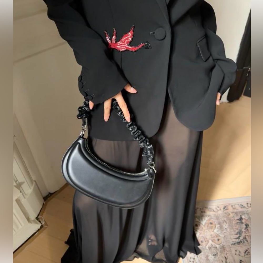 💫 Zara Half Moon Bag - NEW 💫 - Picture 7 of 14